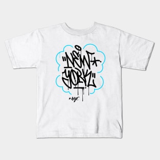 NYC Graffiti Tee! Kids T-Shirt